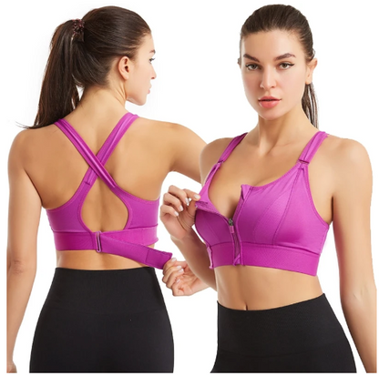 TOP DIVA Sports Bra for Yoga and Fitness (Single Piece)